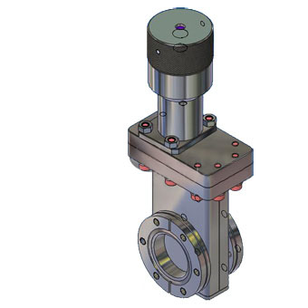 CF Flange(Small) with Bellows-UHV Gate Valve